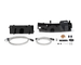 Mishimoto MMOC-RS-16TBK oil cooler kit with thermostat Ford Focus RS Mk3 2.3 EcoBoost (black)