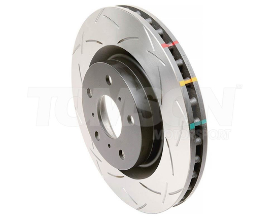 DBA DBA43700S 4000 T3 Slot brake discs Honda Civic Type R 2.0 Turbo (FK2, FK8) K20C1 350 mm (front)