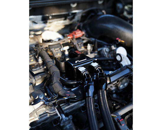 Separator oleju (oil catch can) Racingline VWR130010 Audi A3 / S3 (8Y, 8Y.2), TT / TTS (8S), SQ2, Cupra Leon 4 / 4.5(FW), Ateca, Formentor, Skoda Octavia 4 / 4.5 vRS (NX), Superb (3V), Kodiaq vRS, VW Golf 8 /8.5 GTI / R, Arteon, T-Roc, Tiguan R 2.0 TSI