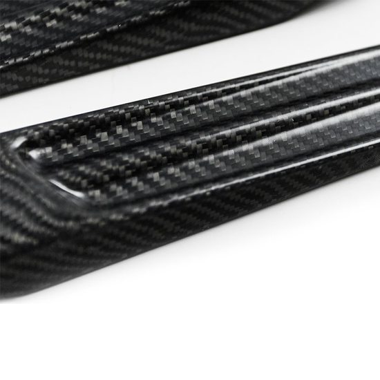 Agency Power AP-GTR-609 carbon fiber front fender logo plate Nissan GT-R R35