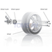 Eibach Pro Spacer wheel spacers kit BMW 3 E90-93 system 2 24 mm
