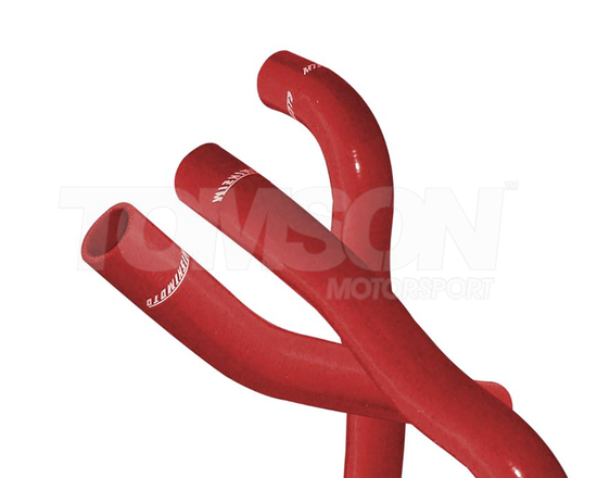 Mishimoto MMHOSE-EVO-10RD silicone radiator hose kit Mitsubishi Lancer Evo X 4B11T (red)