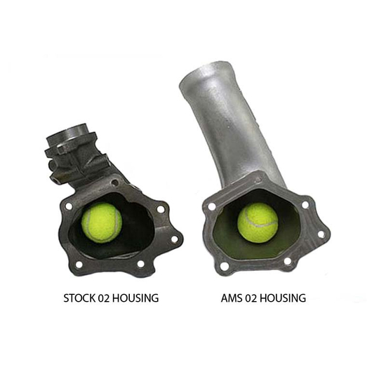 AMS Performance Mitsubishi Lancer Evo X "Widemouth" downpipe