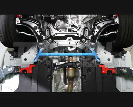 Rozpórka Cusco 1C7-492-FMR Type OS dolna tylna (power brace) Toyota GR Yaris (Gen 1) (GXPA16) 1.6 G16E-GTS