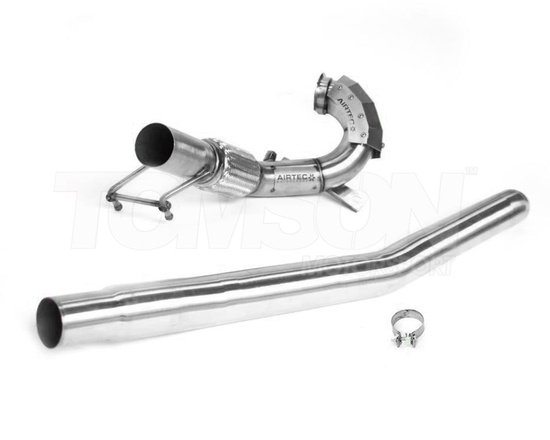 Downpipe Airtec Motorsport ATEXHVAG1 bez katalizatora z sekcją środkową VW Golf R (Mk7, Mk7.5) 2.0 TFSI (EA888 Gen 3 MQB Platform)