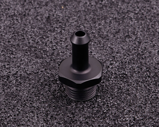 Króciec aluminiowy do podciśnienia MaxxECU 2364 1/8" BSP (męski) z wyjściem na przewód (choinka) śr. 6 mm do komputerów MaxxECU GEN2 Race