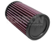 K&N RU-0820 cone air filter 2.4" (62 mm)