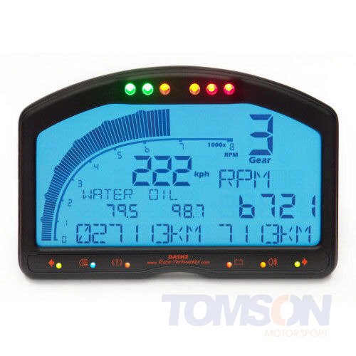 Wyświetlacz Race Technology Dash 2 + Datalogger DL1 GPS 5hz, 2G sensor