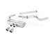 Milltek Sport SSXFD121 semi-resonated cat back exhaust Ford Focus ST Mk3 2.0 EcoBoost (titanium tips)
