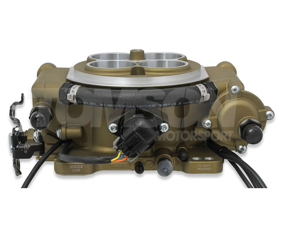 Holley 550-516 Sniper EFI universal self tuning fuel injection kit without fuel pump (gold)