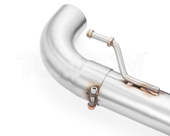 RM Motors cat back exhaust Rally version (non resonated rear section, resonated center section) Toyota GR Yaris (Gen 1) (GXPA16) 1.6 G16E-GTS