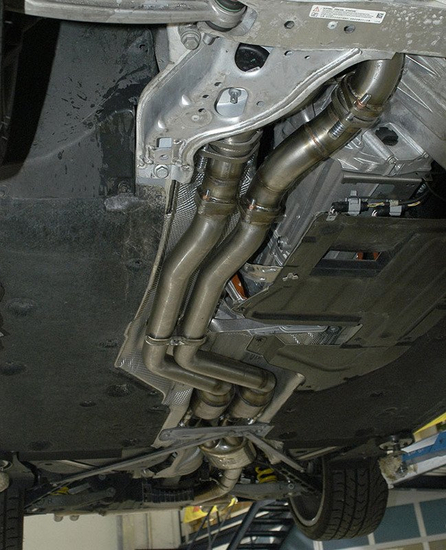 Supersprint układ wydechowy cat back bez katalizatorów BMW 1M E82 2011-