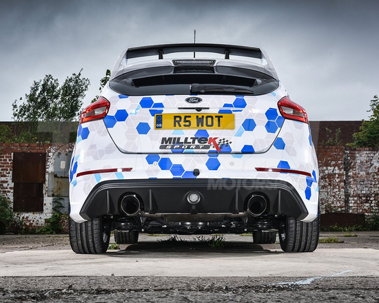 Milltek Sport SSXFD185 cat back exhaust Ford Focus RS Mk3 2.3 EcoBoost