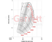Garrett 896051-5004S Club Line GBC14-200 turbocharger 3-bolt A/R 0.45 WG