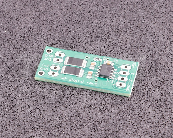 MaxxECU 2271 VR to hall sensor converter (VR2DIN) board 2-channel DIY