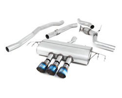 Milltek Sport SSXHO253 cat back exhaust Honda Civic Type R 2.0 Turbo (FK8) (burned tips)