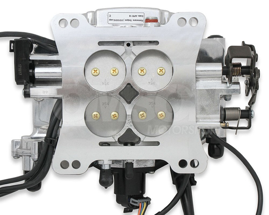 Holley 550-510 Sniper EFI universal self tuning fuel injection kit without fuel pump (silver)