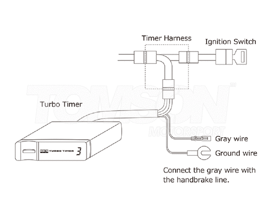 Turbo timer HKS 41001-AK012 Type X
