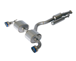 HKS 31030-AT001 (31029-AT010) Super Turbo Muffler Ti URBAN MATTE EDITION titanium cat back exhaust Toyota GR Yaris (Gen 1) (GXPA16) 1.6 G16E-GTS
