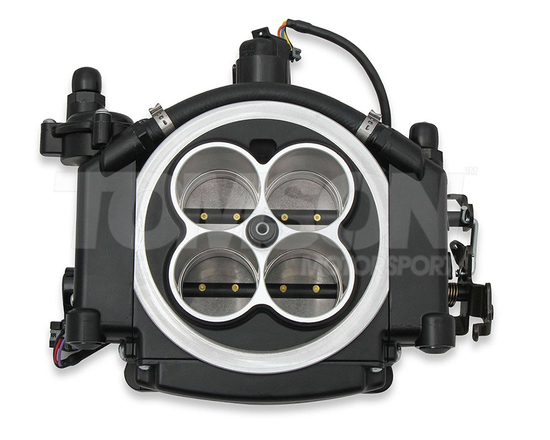 Holley 550-511K Sniper EFI universal self tuning fuel injection kit with fuel pump (black)