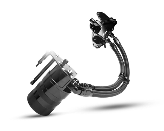 Separator oleju (oil catch can) Racingline VWR130010 Audi A3 / S3 (8Y, 8Y.2), TT / TTS (8S), SQ2, Cupra Leon 4 / 4.5(FW), Ateca, Formentor, Skoda Octavia 4 / 4.5 vRS (NX), Superb (3V), Kodiaq vRS, VW Golf 8 /8.5 GTI / R, Arteon, T-Roc, Tiguan R 2.0 TSI