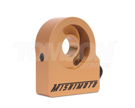 Mishimoto MMOP-SPT oil sandwich plate with thermostat with one 1/8 NPT port