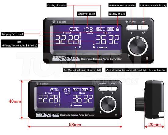 Kontroler Tein EDK04-Q0349 EDFC Active Pro