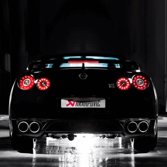 Układ wydechowy cat back Akrapovic Evolution ME-NI/T/1 Nissan GTR R35