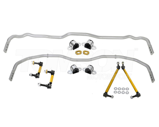 Stabilizatory zawieszenia z łącznikami Whiteline BTK018 (przód: 24 mm, tył: 24 mm) Toyota GR Yaris (Gen 1, Gen 2) (GXPA16) 1.6 G16E-GTS