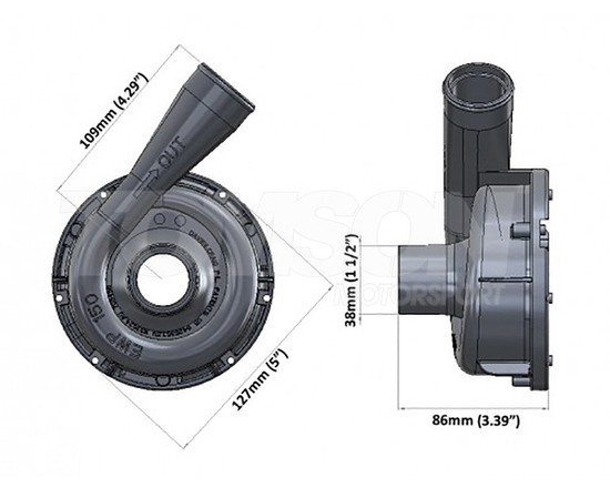 Davies Craig 8160 EWP150 electric water pump (pump only)