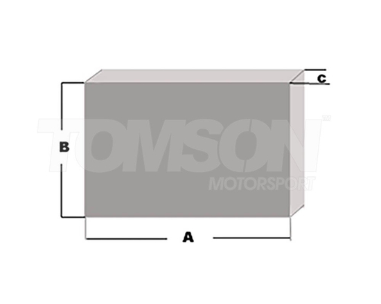 Precision Turbo 051-2228 Air to Air Intercooler Core 1700hp