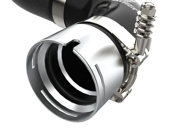 Orurowanie intercoolera AFE Power 46-20508-B BladeRunner 2.5" do 2.75" (Aluminum Hot Charge Pipe) strona gorąca Kia Stinger GT 3.3 V6 (Lambda II RS T-GDi, G6DP) (czarne)