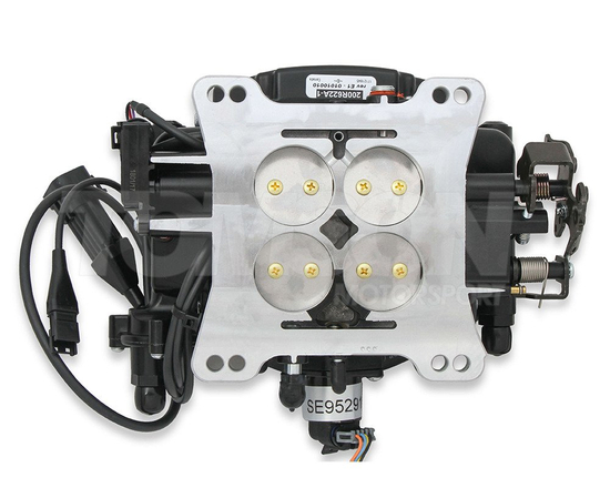 Holley 550-511K Sniper EFI universal self tuning fuel injection kit with fuel pump (black)