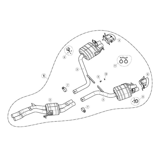 Akrapovic Evolution S-AU/TI/2H cat back exhaust system Audi RS5