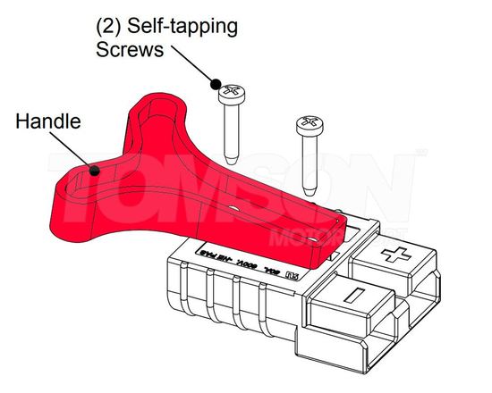 Uchwyt Anderson Power Products "T" do złącz SB 50, SBS 50 SBS 75X