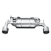 Akrapovic Evolution ME-NI/SS/1 cat back exhaust system Nissan 370Z