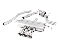 Milltek Sport SSXHO252 cat back exhaust Honda Civic Type R 2.0 Turbo (FK8) (polished tips)