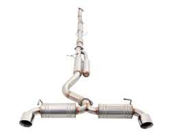 XFORCE ESTY21CS cat back exhaust Toyota GR Yaris (Gen 1) (GXPA16) 1.6 G16E-GTS