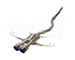 Injen SES1582TT cat back exhaust Honda Civic Type R 2.0 Turbo (FK8) K20C1