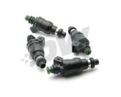 Wtryskiwacze Deatschwerks 42M-02-1000-4 Mitsubishi Lancer Evo VIII, IX 4G63 Top Feed 1000cc (niskoomowe)