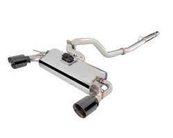 XFORCE ESFRS16VKCS cat back exhaust Varex muffler with valves Ford Focus RS Mk3 2.3 EcoBoost (without smart box)