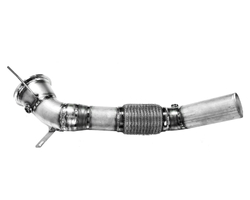 Tomson Motorsport downpipe without catalityc converter Toyota GR Yaris (Gen 1, Gen 2) (GXPA16) 1.6 G16E-GTS (without thermal insulation)