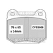 Cosworth CFS3008 Streetmaster brake pads Subaru Impreza GT, WRX, Nissan Skyline R32, R34 (rear)