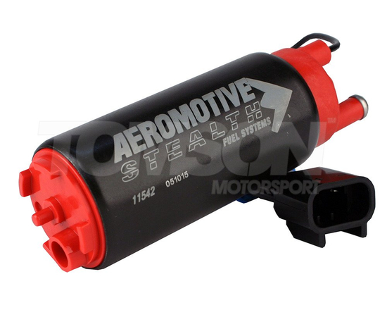 Aeromotive 11542 Stealth 340LPH fuel pump with install kit (offset inlet inline)