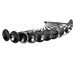 Supertech NIVN-1007-VE black nitrided valve Nissan Skyline R33, R34 2.6 RB26DETT +1.00 mm (intake)