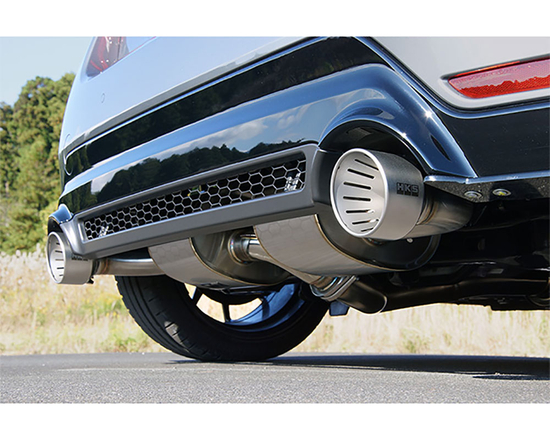 HKS 31029-AT018 Super Turbo Muffler URBAN MATTE EDITION cat back exhaust Toyota GR Yaris (Gen 2) (GXPA16) 1.6 G16E-GTS