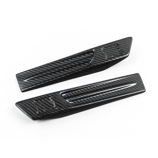 Agency Power AP-GTR-609 carbon fiber front fender logo plate Nissan GT-R R35