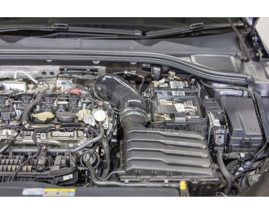 Kolanko turbosprężarki ze zwiększoną średnicą (wlot) Airtec Motorsport ATMSVAG10 Audi S3 (8Y), TTS (8S), SQ2, Cupra Leon IV (FW), Ateca, Formentor, VW Golf VIII GTi/R, Arteon R, T-Roc R 2.0 TSI/TFSI (EA888 Gen 4, MQB Evo) (Continental turbo)