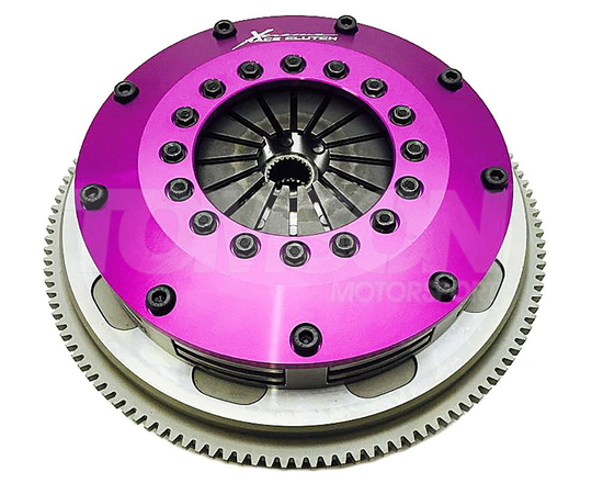 Sprzęgło Xtreme KMI20523-2B 200mm Sprung Ceramic Twin Plate z kołem zamachowym Mitsubishi Lancer Evo 10 4B11T
