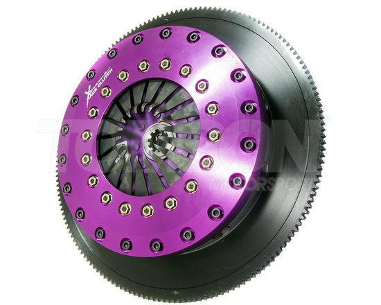Xtreme KFD23659-2A 230 mm Organic Twin Plate clutch kit with flywheel Ford Focus RS Mk3 2.3 EcoBoost